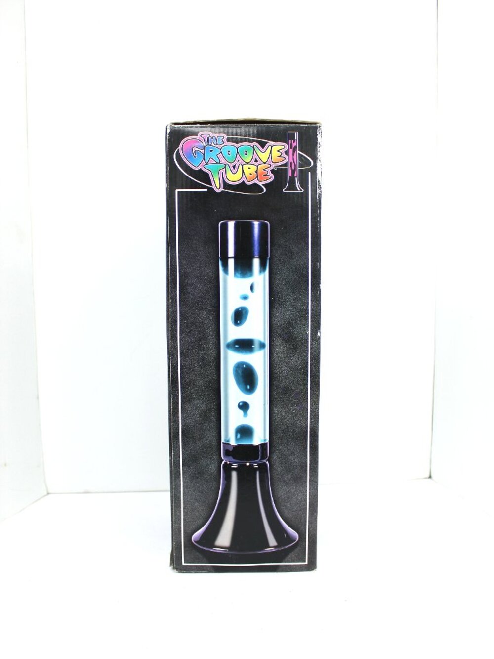 SPENCER GIFTS THE GROOVE TUBE LAVA LAMP ORIGINAL VINTAGE PACKAGING 1990'S